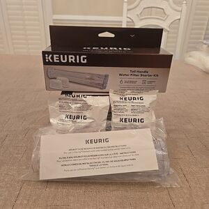 Keurig Tall Handle Water Filter Starter Kit Plus Extras